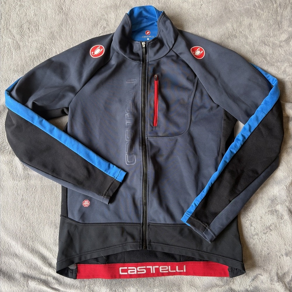 Castelli Gore Windstopper RossoCorsa Cycling Jacket Size XXL